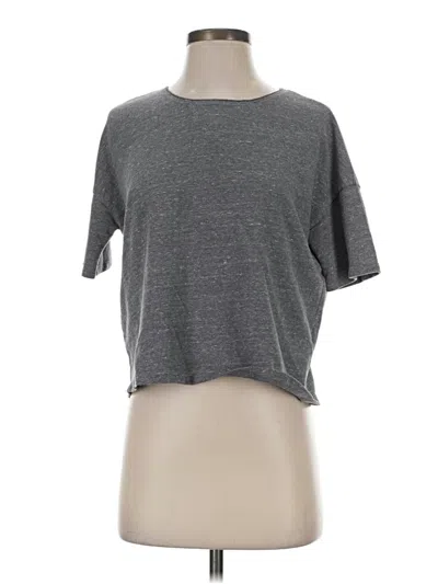 Pre-owned Madewell Short Sleeve T-shirt In Gray