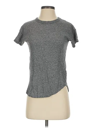 Pre-owned Madewell Short Sleeve T-shirt In Gray