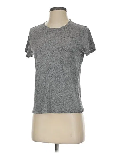 Pre-owned Madewell Short Sleeve T-shirt In Gray