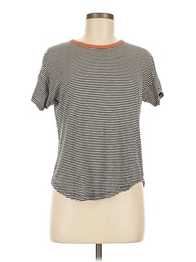Pre-owned Madewell Short Sleeve T-shirt In Gray