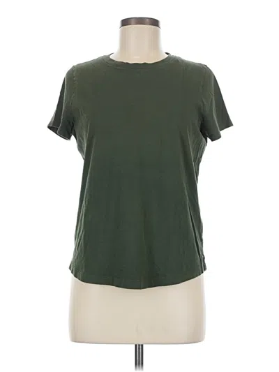 Pre-owned Madewell Short Sleeve T-shirt In Green