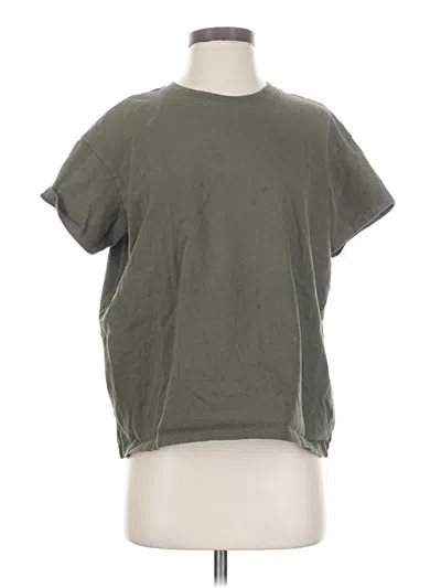 Pre-owned Madewell Short Sleeve T-shirt In Green
