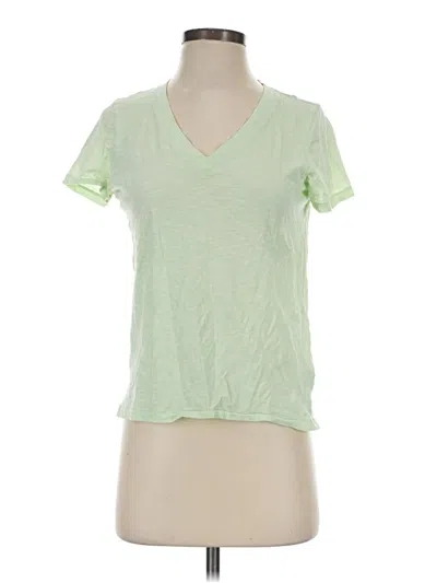 Pre-owned Madewell Short Sleeve T-shirt In Green