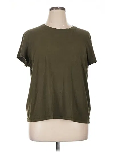 Pre-owned Madewell Short Sleeve T-shirt In Green