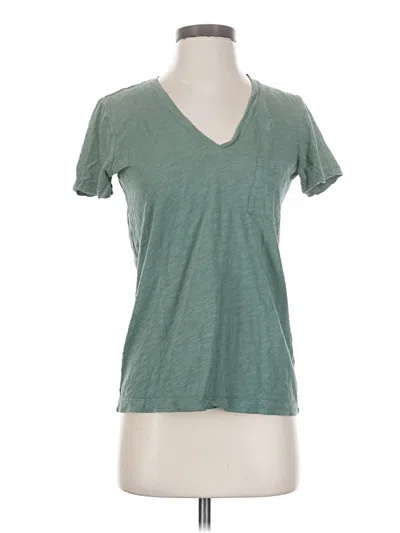 Pre-owned Madewell Short Sleeve T-shirt In Green