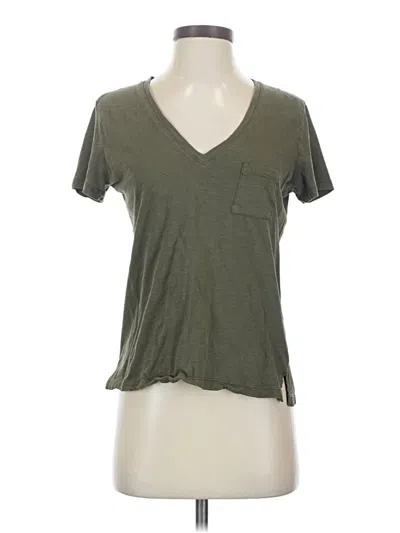 Pre-owned Madewell Short Sleeve T-shirt In Green
