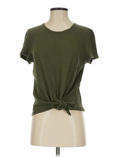 Pre-owned Madewell Short Sleeve T-shirt In Green