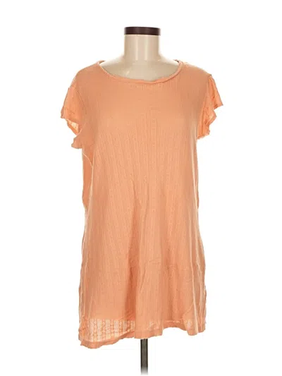 Pre-owned Madewell Short Sleeve T-shirt In Orange