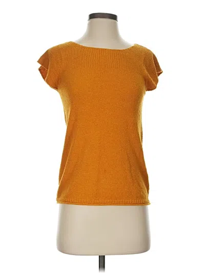 Pre-owned Madewell Short Sleeve T-shirt In Orange
