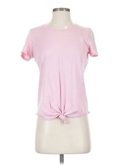 Pre-owned Madewell Short Sleeve T-shirt In Pink