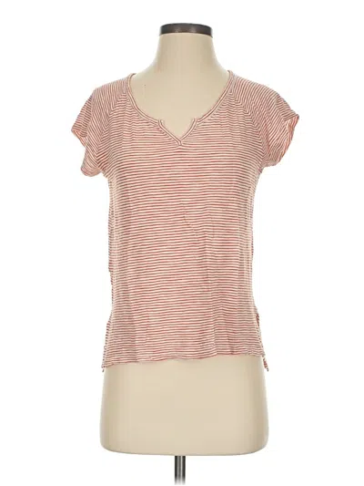 Pre-owned Madewell Short Sleeve T-shirt In Pink