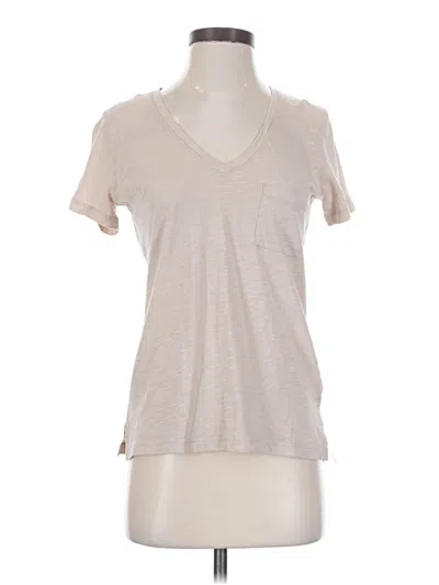Madewell Short Sleeve T-shirt In Tan
