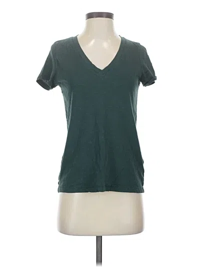 Pre-owned Madewell Short Sleeve T-shirt In Teal