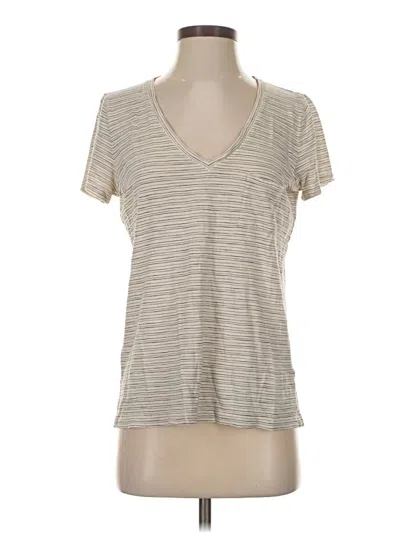 Pre-owned Madewell Short Sleeve T-shirt In White