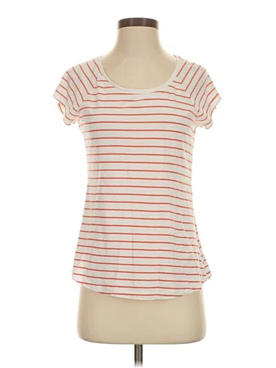 Pre-owned Madewell Short Sleeve T-shirt In White