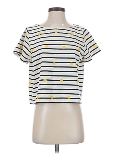 Pre-owned Madewell Short Sleeve T-shirt In Yellow
