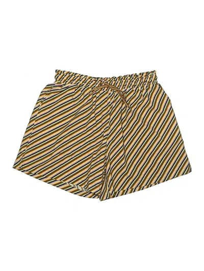 Pre-owned Madewell Shorts In Gold