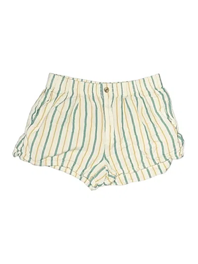 Pre-owned Madewell Shorts In Green