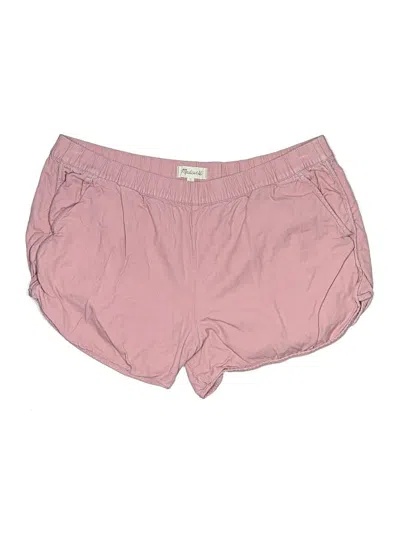 Pre-owned Madewell Shorts In Pink