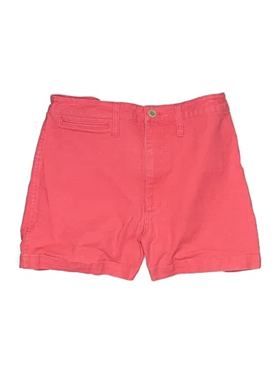 Pre-owned Madewell Shorts In Red
