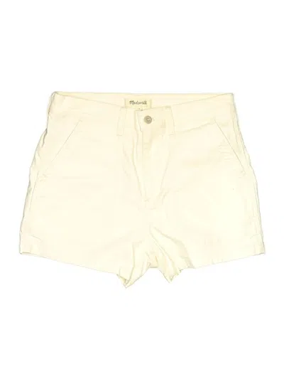 Pre-owned Madewell Shorts In White