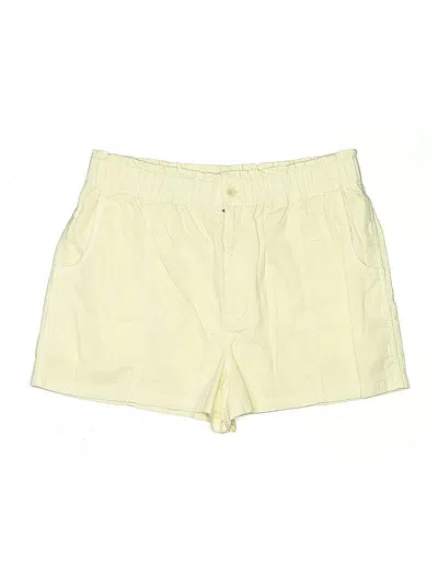 Pre-owned Madewell Shorts In Yellow