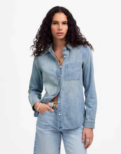 Madewell Shrunken Denim Shirt
