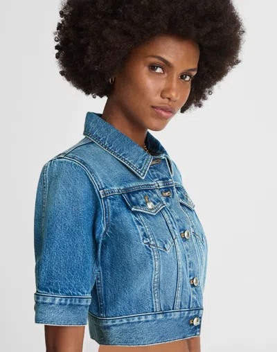 Madewell Shrunken Denim Trucker Jacket