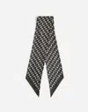 Madewell Silk Twill Tie In Gray