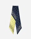 Madewell Silk Twill Tie In Multi