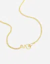 Madewell Skinny Chain Choker Necklace In Pale Gold