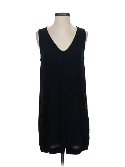 Pre-owned Madewell Sleeveless Blouse In Black