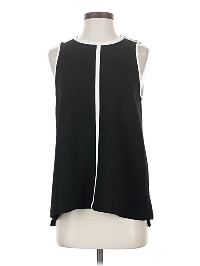 Pre-owned Madewell Sleeveless Blouse In Black