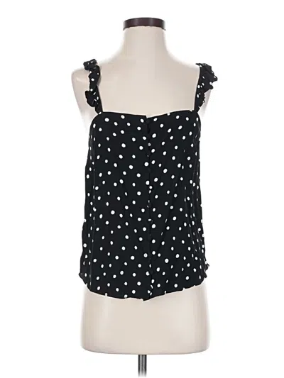 Madewell Sleeveless Blouse In Black