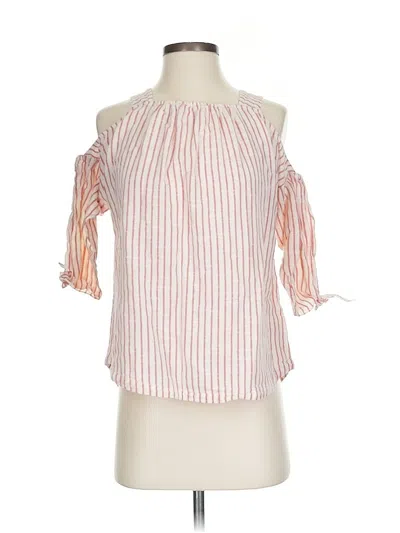 Pre-owned Madewell Sleeveless Blouse In Red