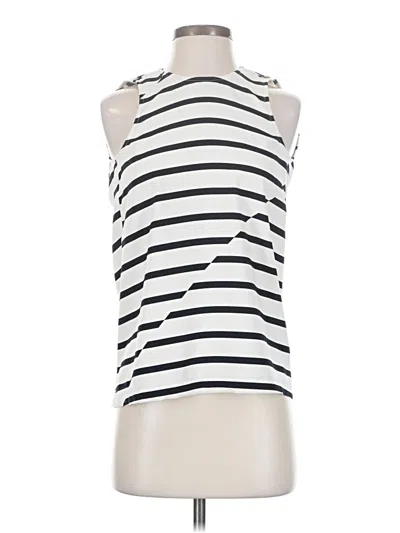 Pre-owned Madewell Sleeveless Blouse In White