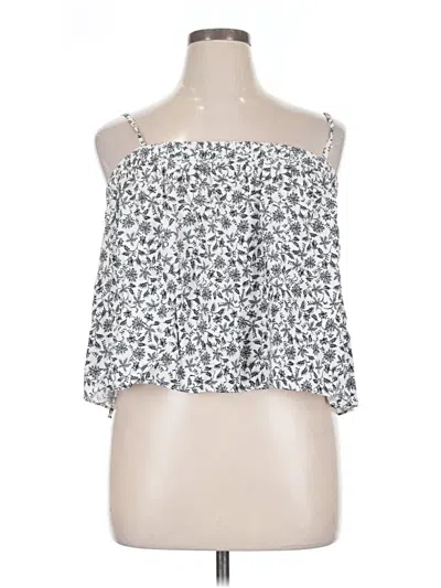 Madewell Sleeveless Blouse In White