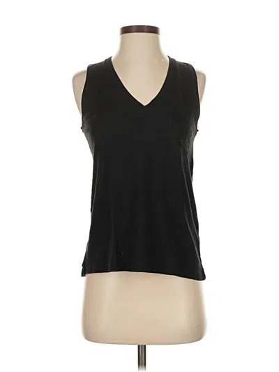 Pre-owned Madewell Sleeveless T-shirt In Black