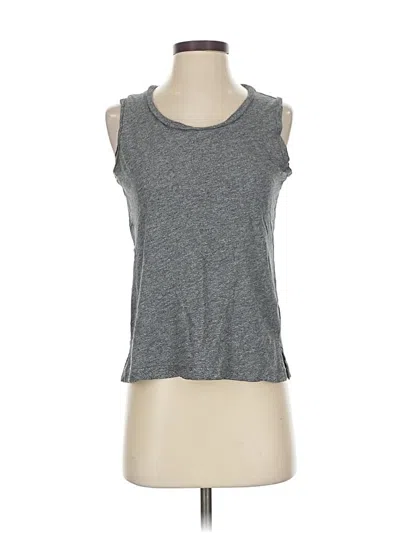 Pre-owned Madewell Sleeveless T-shirt In Gray