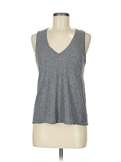 Pre-owned Madewell Sleeveless T-shirt In Gray