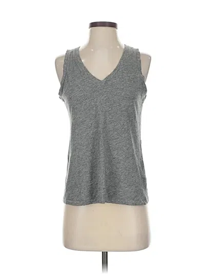 Pre-owned Madewell Sleeveless T-shirt In Gray