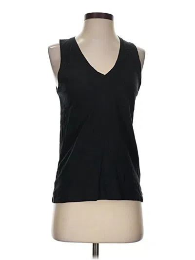 Pre-owned Madewell Sleeveless Top Black V-neck Tops