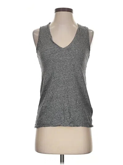 Pre-owned Madewell Sleeveless Top Gray V-neck Tops