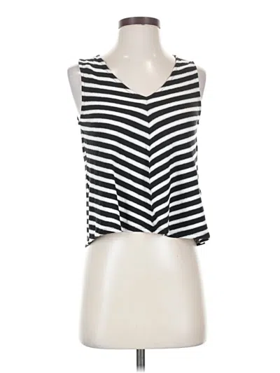 Pre-owned Madewell Sleeveless T-shirt In Black