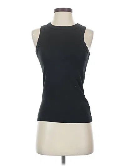 Pre-owned Madewell Sleeveless T-shirt In Black