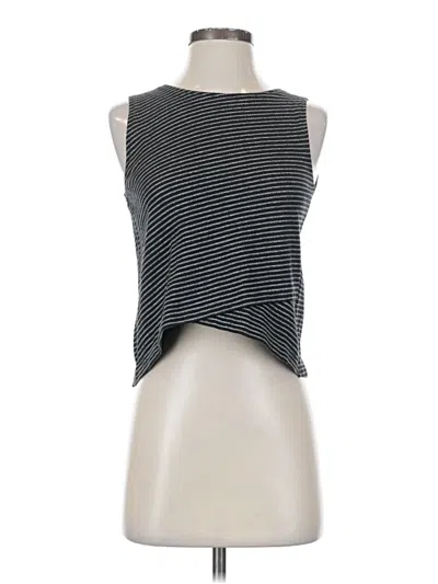 Pre-owned Madewell Sleeveless T-shirt In Black