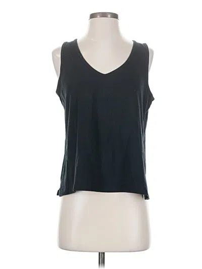Pre-owned Madewell Sleeveless T-shirt In Black