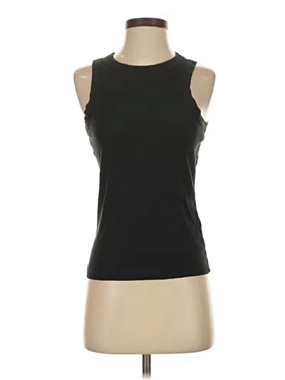 Pre-owned Madewell Sleeveless T-shirt In Black