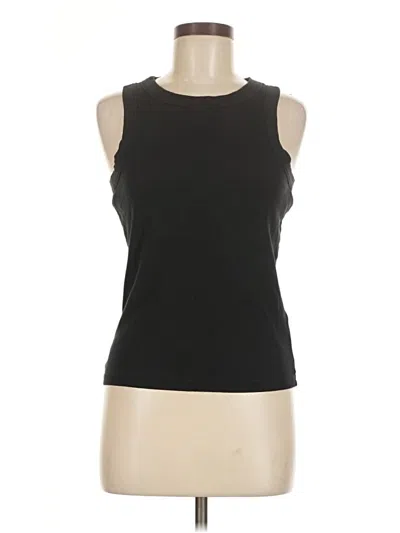 Pre-owned Madewell Sleeveless T-shirt In Black