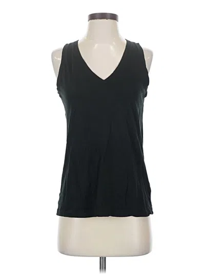 Pre-owned Madewell Sleeveless T-shirt In Black